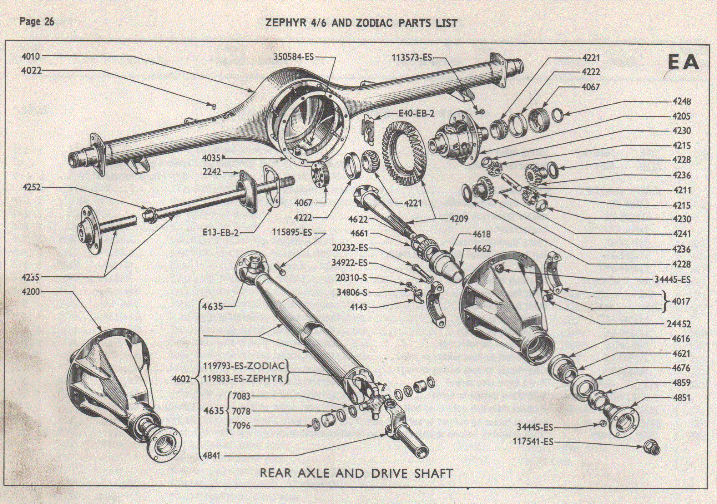 Rear axle перевод