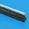 Window weatherstrip - Galvanised edge bead, 5mm x 17mm