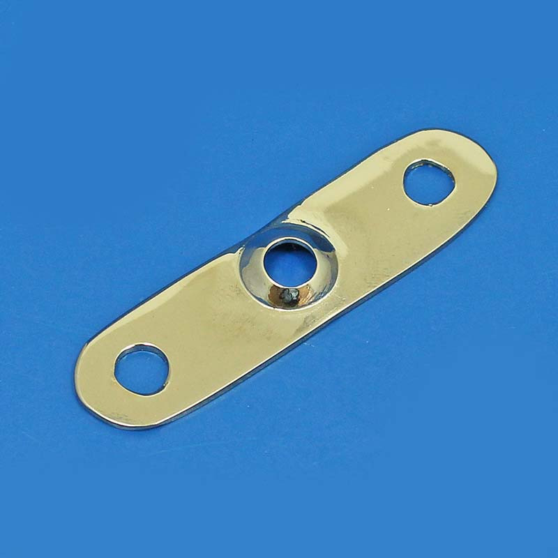 Chrome on brass cover plate for CWX wiper motor spindle and mounting studs