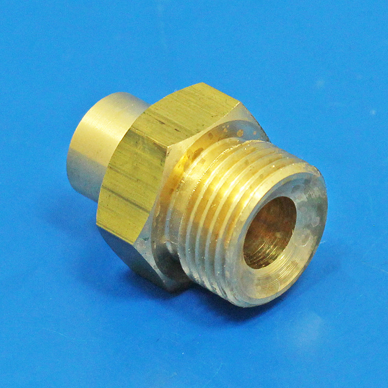 Solder socket union - 3/8