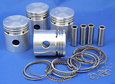 100E-6102: piston set 100E - Crankshaft, Connecting Rod and Piston ...