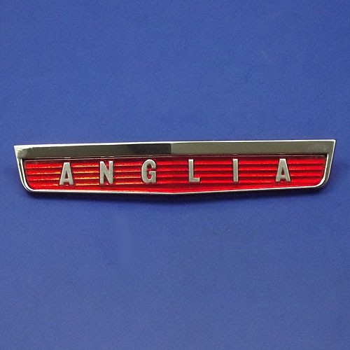 Ford anglia identification plate
