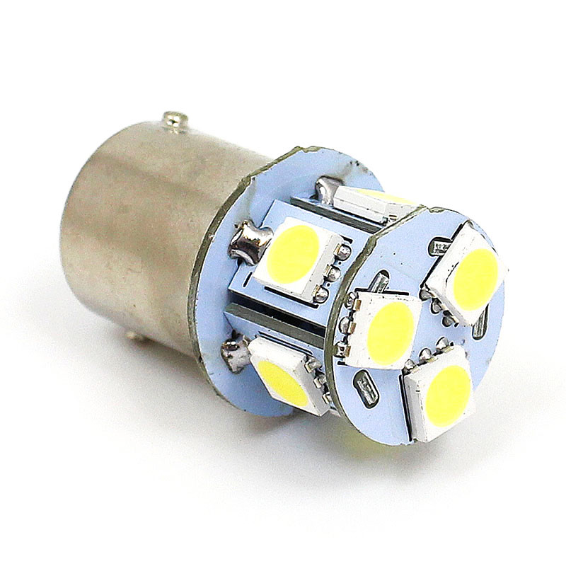 White 12V LED Side lamp - SCC BA15S base