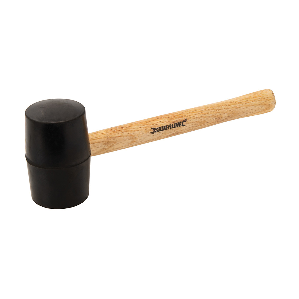 16 oz Black Rubber Mallet