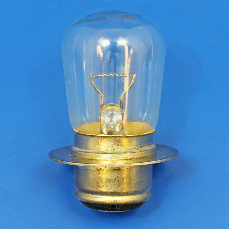 British Pre-focus 12 Volt double contact P36D base, 38 watt Head, Spot & Fog bulb