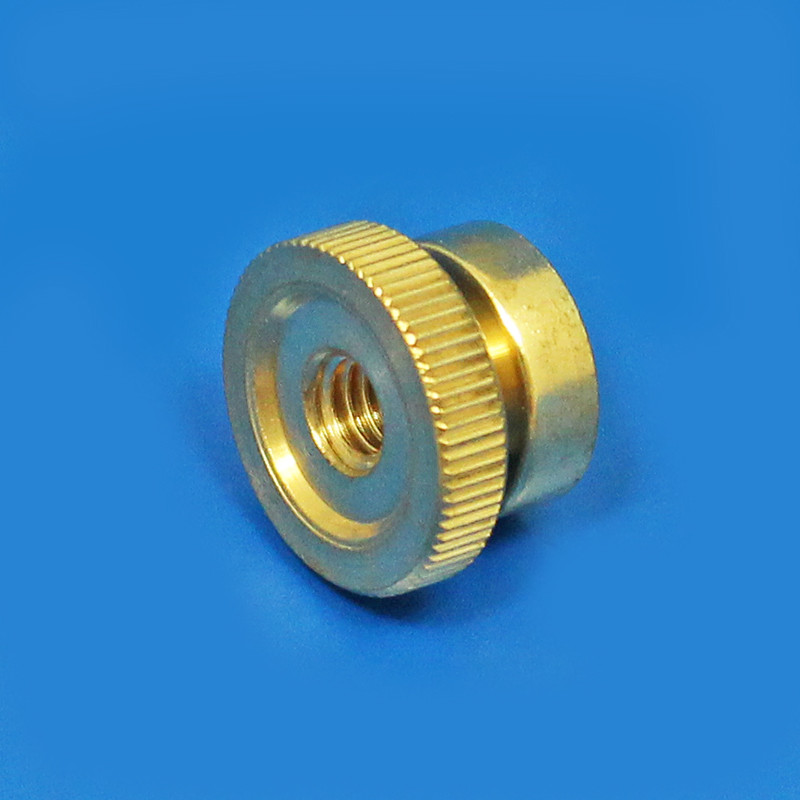 HT spark plug knurled nut