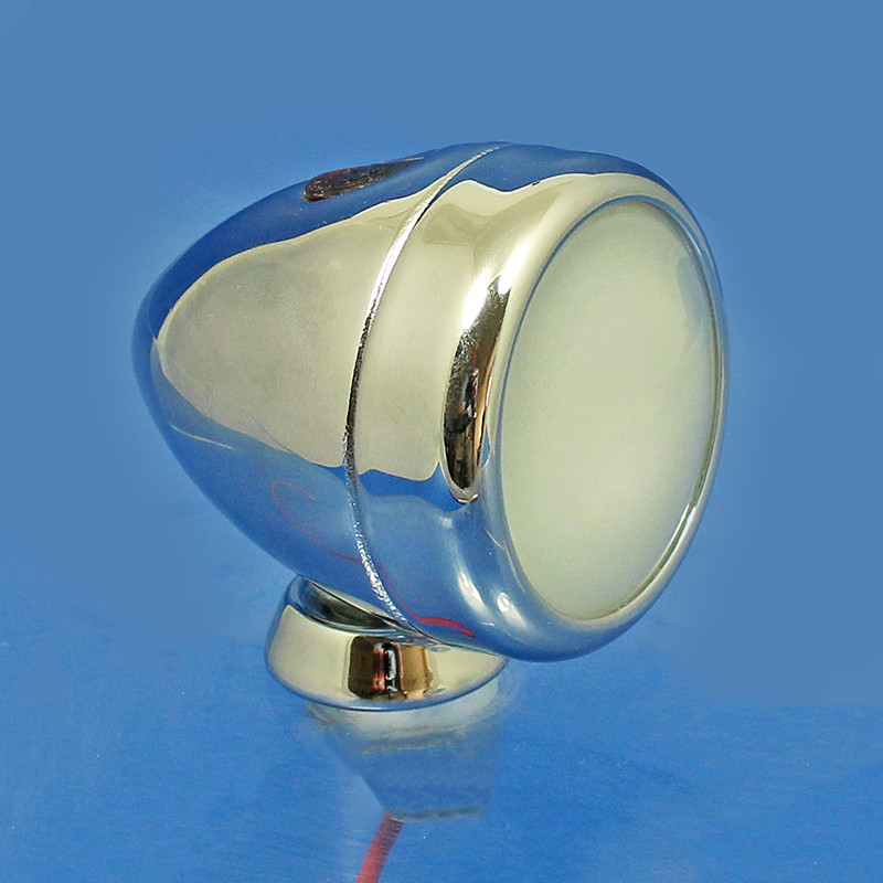 Side lamp LD109 pattern (round base) - Chrome finish