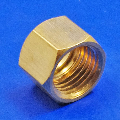 Solder type fitting nut - 1/4