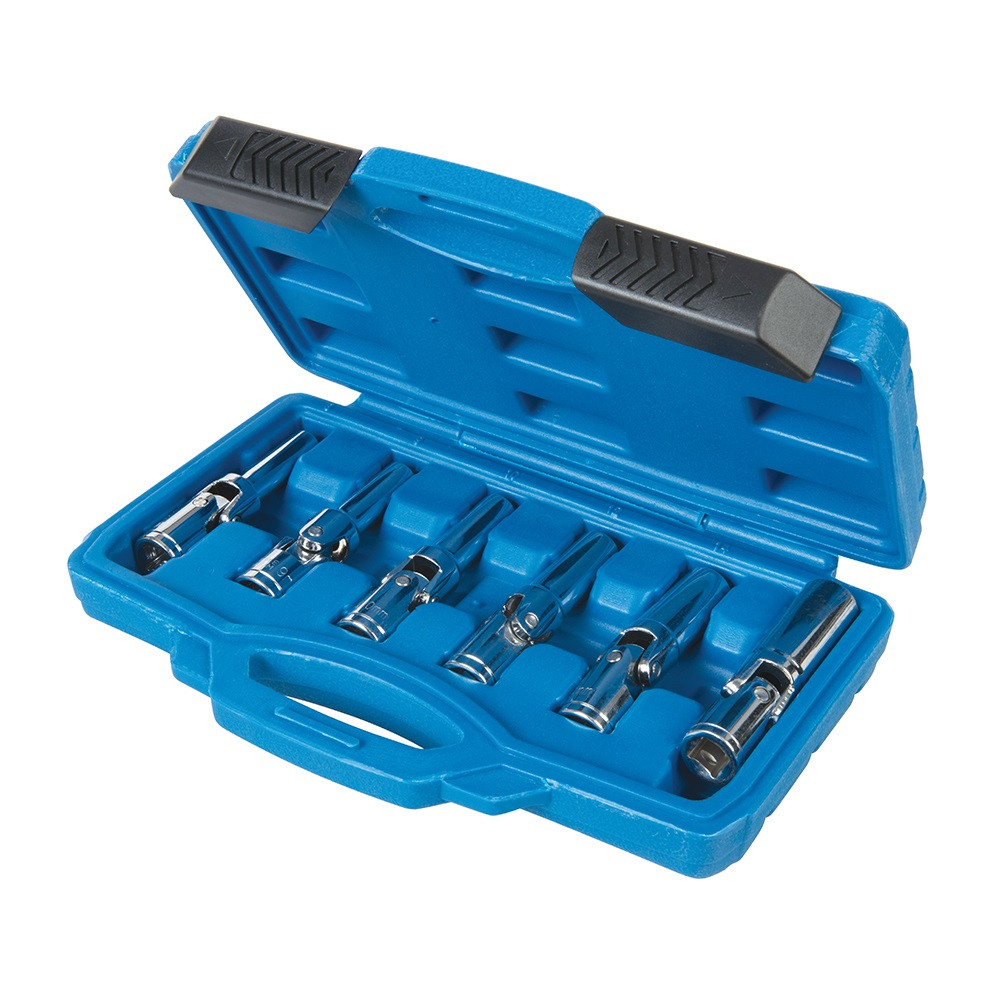 Glow Plug and Spark Plug Socket Set - 6 piece