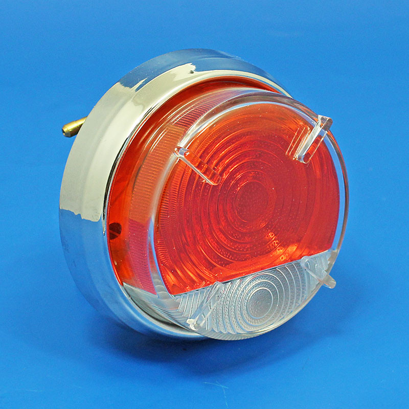 Side and Indicator Lamp - Lucas L632 type with clear/amber lens (Each)