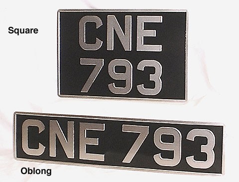 Ford background number plates #2