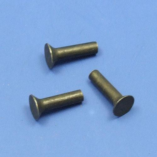 Rivet pack for brass friction discs